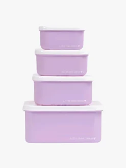 A Little Lovely Company Madkasse-sæt, Blomsterhave