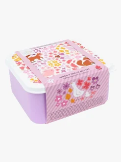 A Little Lovely Company Madkasse-sæt, Blomsterhave