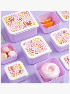 A Little Lovely Company Madkasse-sæt, Blomsterhave