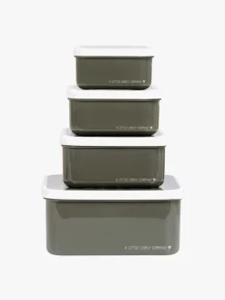 A Little Lovely Company Madkasse-sæt, Savanna