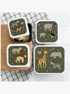 A Little Lovely Company Madkasse-sæt, Savanna
