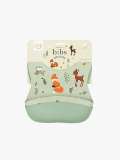 A Little Lovely Company Silikonehagesmæk 2-pak, Skovens Venner