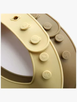 A Little Lovely Company Silikonehagesmæk 2-pak, Skovens Venner