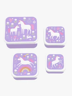 A Little Lovely Company Madkasse & Flaske, Unicorn Dreams