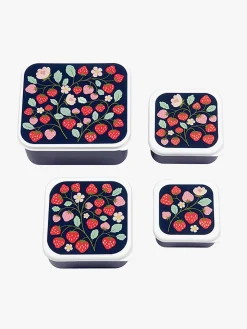 A Little Lovely Company Madkasse & Flaske, Strawberries