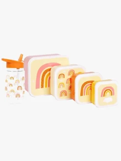 A Little Lovely Company Madkasse & Flaske, Rainbows