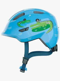 ABUS Smiley Hjelm, Blue Croco
