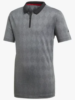 Adidas Boys Barricade Polotrøje, Black