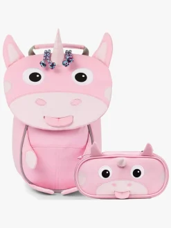 Affenzahn Small Friend Rygsæk 4L & Penalhus, Unicorn