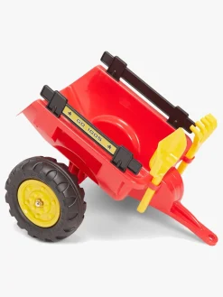 Alex's Garage Pedaltraktor med Skovl, Rød