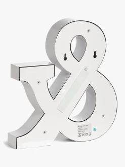 Alice & Fox Bogstavslampe &, Hvid