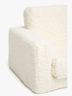 Alice & Fox Cubbie  Foldbar Lænestol, White Teddy