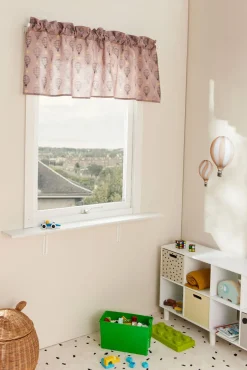 Alice & Fox Gardinkappe 50x120, Lyserød ballon