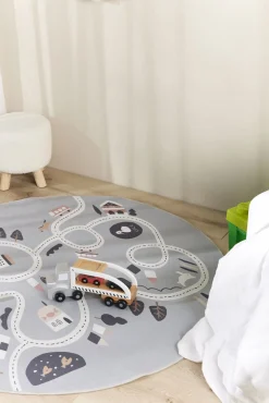Alice & Fox Gulvtæppe Racerbane 120, Grå
