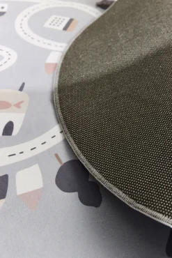 Alice & Fox Gulvtæppe Racerbane 120, Grå