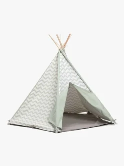 Alice & Fox Legetelt Tipi, Grøn/Hvid