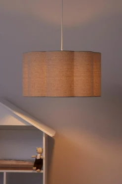 Alice & Fox Lily Lampeskærm M, Beige Linen