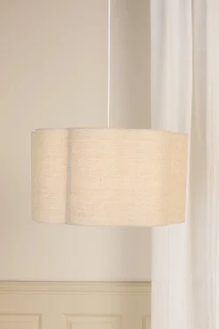 Alice & Fox Lily Lampeskærm M, Beige Linen