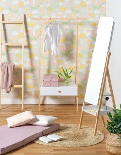 Alice & Fox MARA Foldbar Madras 135x60, Grå