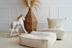 Alice & Fox MISTY Puf, Lys beige