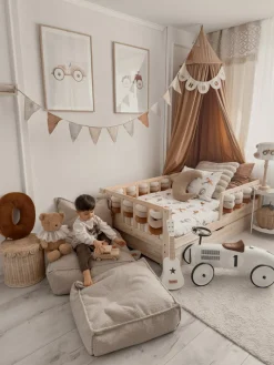 Alice & Fox PIXIE Sækkestol, Beige