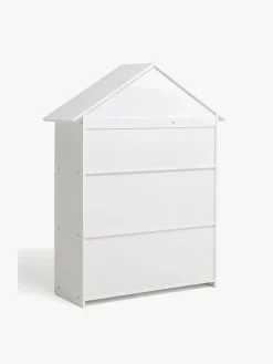 Alice & Fox POLLY Bogreol & Dukkehus, Hvid