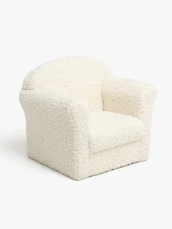 Alice & Fox Puffin Lænestol, White Teddy