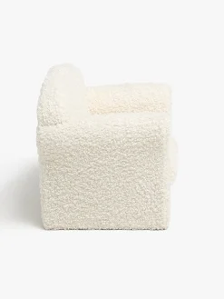 Alice & Fox Puffin Lænestol, White Teddy