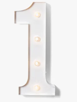 Alice & Fox Tallampe 1, Hvid