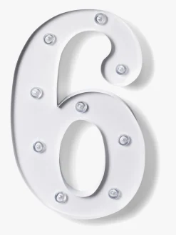 Alice & Fox Tallampe 6, Hvid