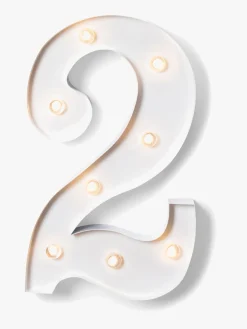 Alice & Fox Tallampe 2, Hvid