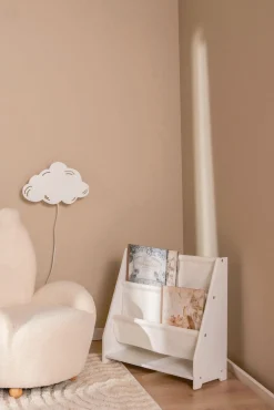 Alice & Fox WILLOW Canvas  Mini Bogreol, Hvid