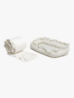 Alice & Fox FREYA Sengerand inkl Babynest, Hvid