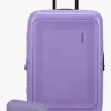 American Tourister Dashpop Kuffert 76-84L & Toilettaske POP, Violet Purple