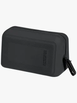 American Tourister Dashpop Kuffert 104-121L & Toilettaske POP, True Black