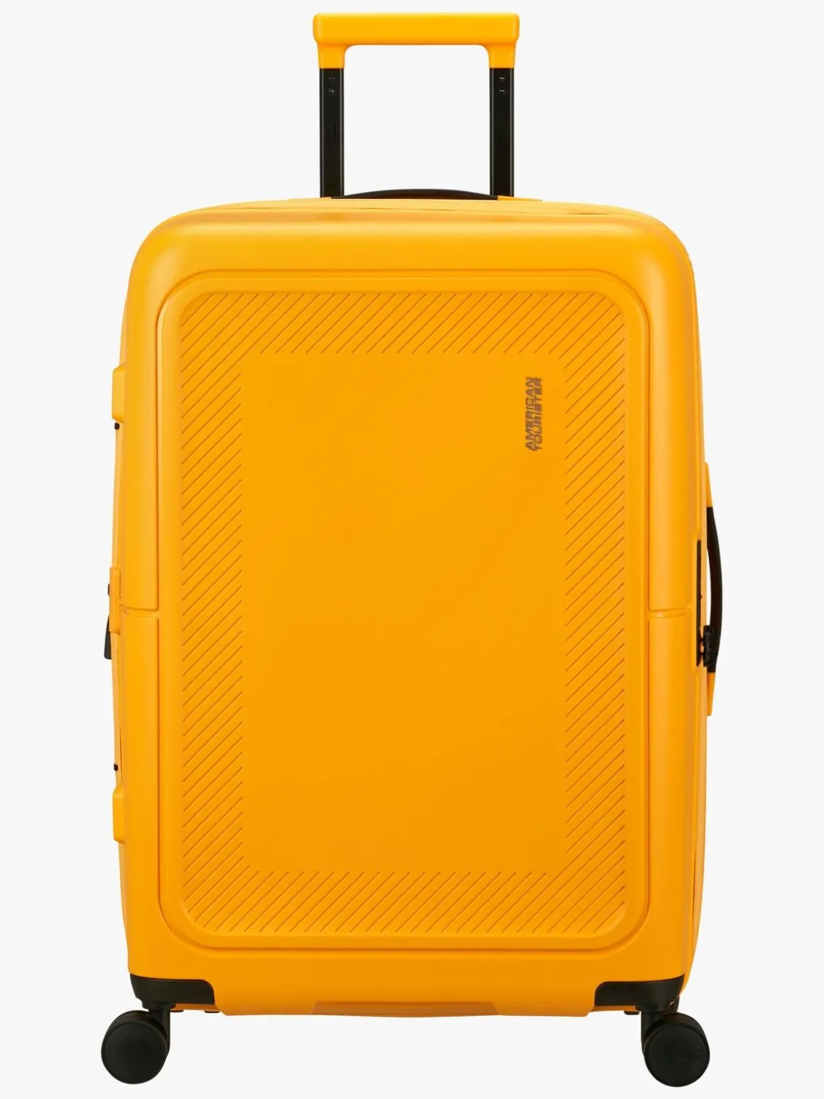 American Tourister Dashpop Kuffert 76-84L & Toilettaske POP, Golden Yellow