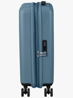American Tourister Dynabelt Spinner Kuffert 36L, Rainstorm Blue