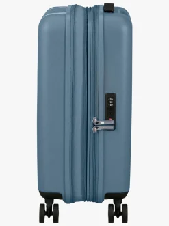 American Tourister Dynabelt Spinner Kuffert 36L, Rainstorm Blue