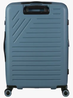 American Tourister Dynabelt Spinner Kuffert 68L, Rainstorm Blue