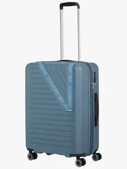 American Tourister Dynabelt Spinner Kuffert 68L, Rainstorm Blue