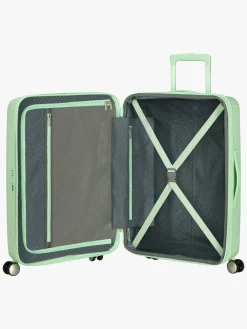 American Tourister Soundbox Spinner Kuffert 71,5L, Pastel Green