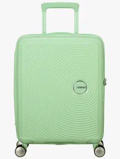 American Tourister Soundbox Spinner Kuffert 35,5L, Pastel Green
