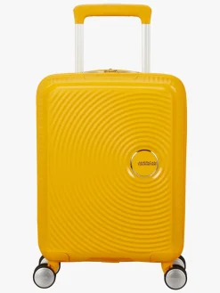 American Tourister Soundbox Mini Kuffert 22L, Golden Yellow