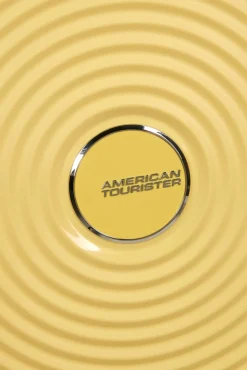 American Tourister Soundbox Spinner Kuffert 35,5L, Pastel Yellow