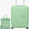 American Tourister Soundbox Kuffert 22L & Urban Groove City 7L Mini Sæt, Pastel Green