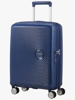 American Tourister Soundbox Spinner Kuffert 35,5L, Midnight Navy