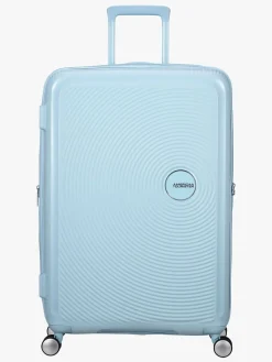 American Tourister Soundbox Spinner Kuffert 97L, Pastel Blue