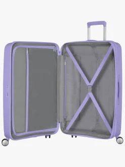 American Tourister Soundbox Spinner Kuffert 97L, Lavendel