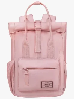 American Tourister Soundbox Kuffert 22L & Urban Groove City 7L Mini Sæt, Pastel Pink