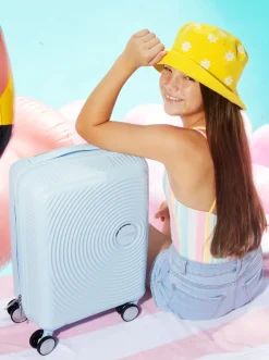 American Tourister Soundbox Mini Kuffert 22L, Pastel Blue